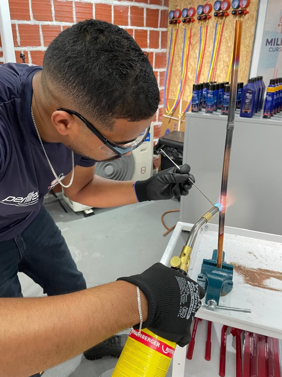 Atendimento técnico da JM Refrigeração